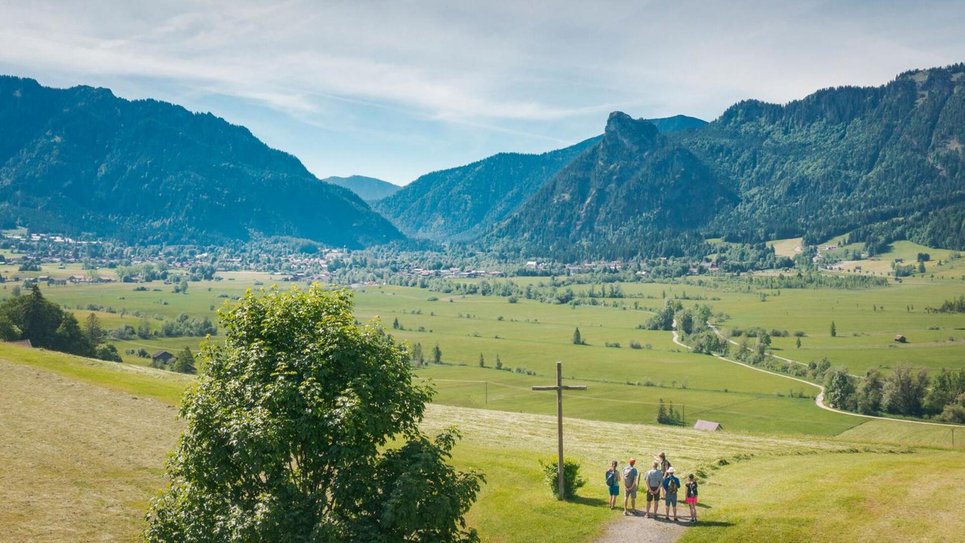 Ferienwohnungen Alpenflair - Barrierefrei Urlauben Oberammergau Esterno foto